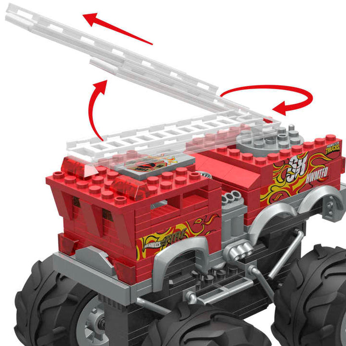 MEGA Hot Wheels 5-Alarm Fire Truck Monster Truck - Just $26.99! Shop now at Retro Gaming of Denver