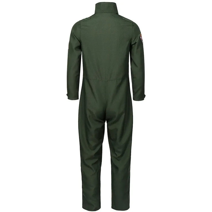 Top Gun Maverick Flight Suit – Pilot Cosplay Costume with Glasses - for just $115.95! 