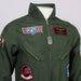 Top Gun Maverick Flight Suit – Pilot Cosplay Costume with Glasses - for just $115.95! 