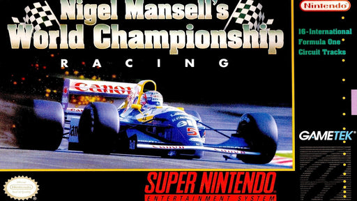 Nigel Mansell's World Championship Racing (Super Nintendo) - for just $0! 