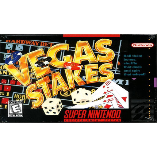 Vegas Stakes (Super Nintendo) - Premium Video Games - Just $0! Shop now at Retro Gaming of Denver