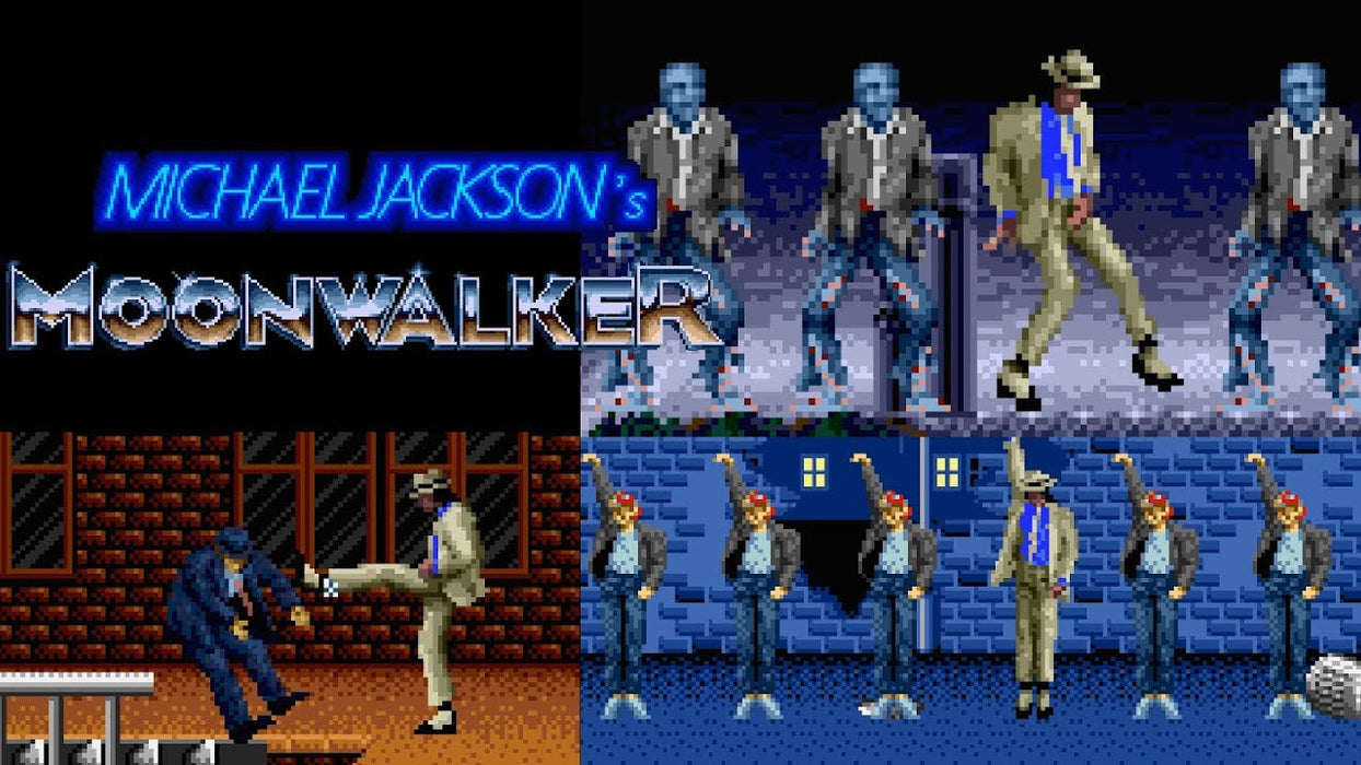 Michael Jackson's Moonwalker Sega Genesis Mega Drive Video Game - for just $19.99! 