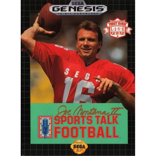 Joe Montana II: Sports Talk Football (Sega Genesis) - Just $0! Shop now at Retro Gaming of Denver