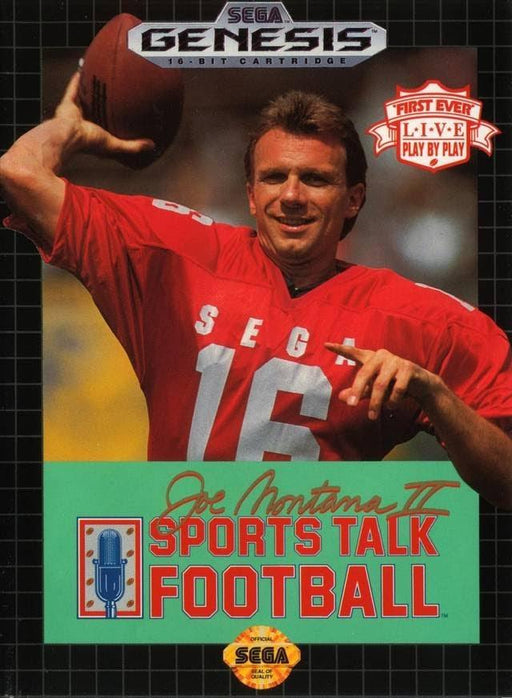 Joe Montana II: Sports Talk Football (Sega Genesis) - for just $0! 