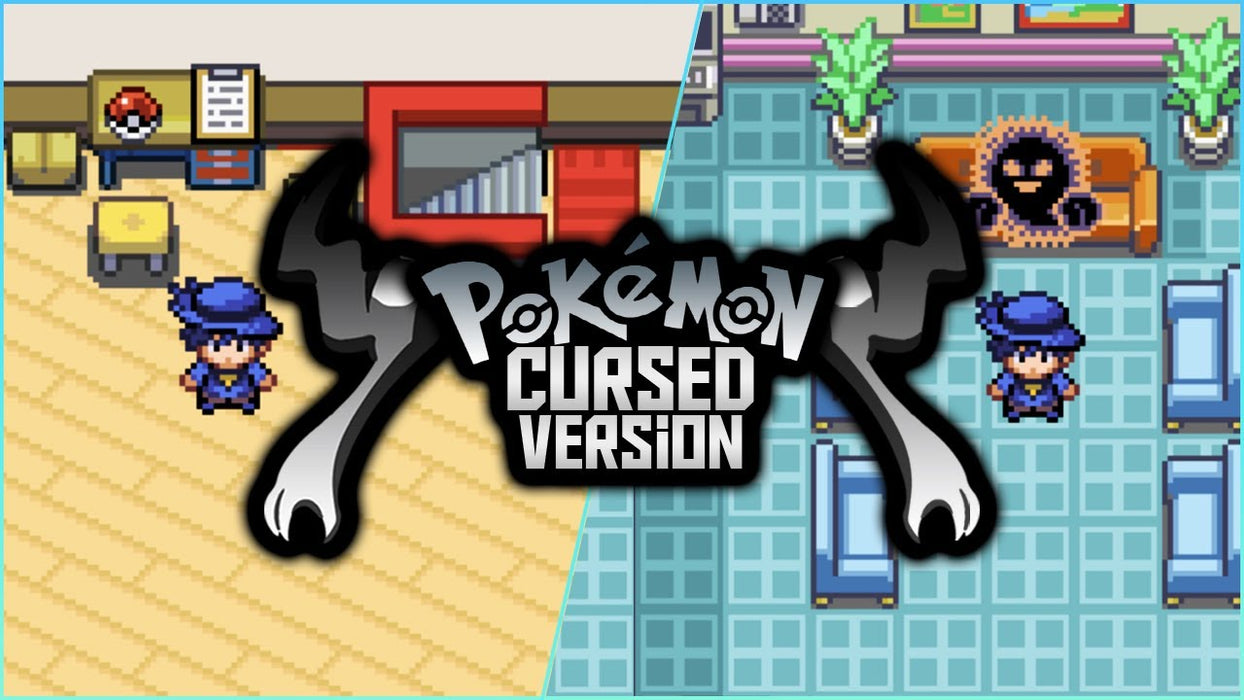 Pokemon Cursed GBA ROM Hack Video Game Custom Gameboy Advance - for just $18.49! 