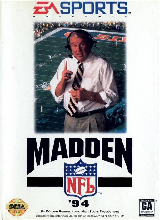 Madden NFL '94 (Sega Genesis) - for just $0! 