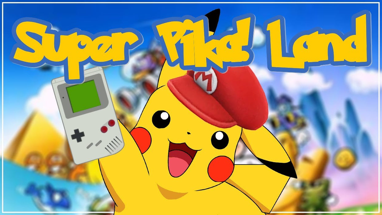 Super Pika Land GBC ROM Hack Video Game Cartridge Custom Gameboy Color - for just $16.99! 