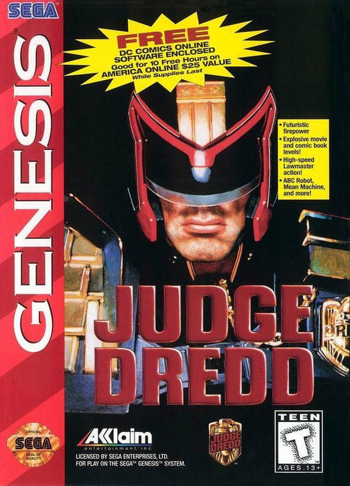 Judge Dredd (Sega Genesis) - for just $0! 