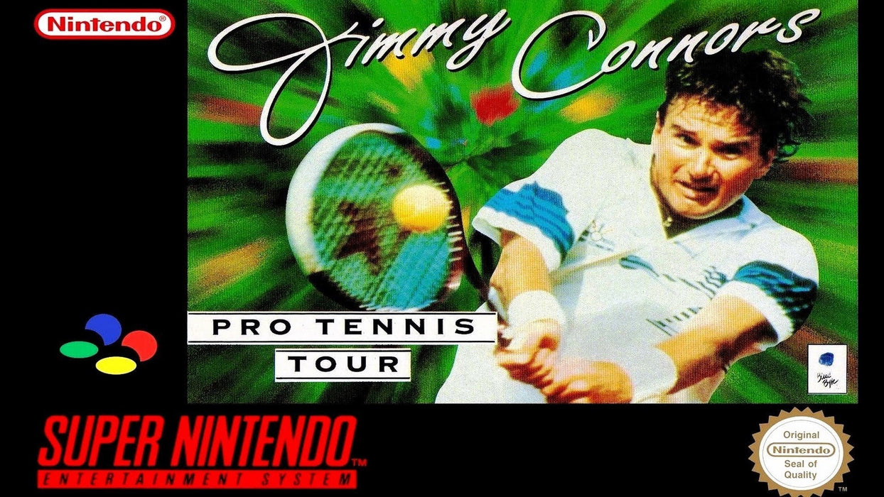 Jimmy Connors Pro Tennis Tour (Super Nintendo) - for just $0! 