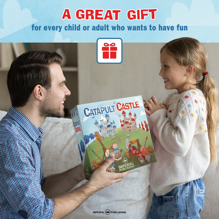 Catapult Castle 1-4 Player Medieval Dexterity Game (Imperial Publishing) - for just $25! 