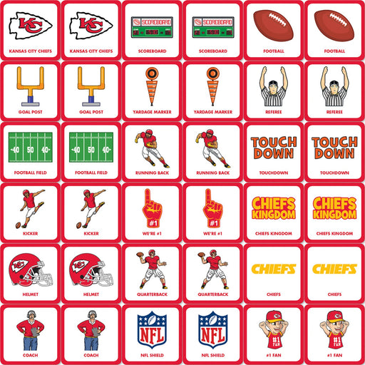 Kansas City Chiefs Matching Game - Just $12.99! Shop now at Retro Gaming of Denver