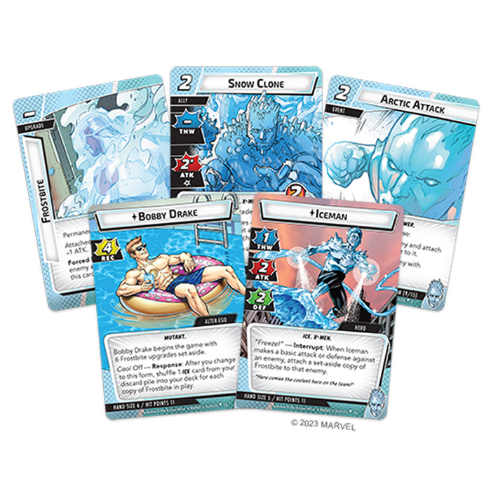 Marvel Champions LCG: Iceman Hero Pack - Premium Board Game - Just $16.99! Shop now at Retro Gaming of Denver