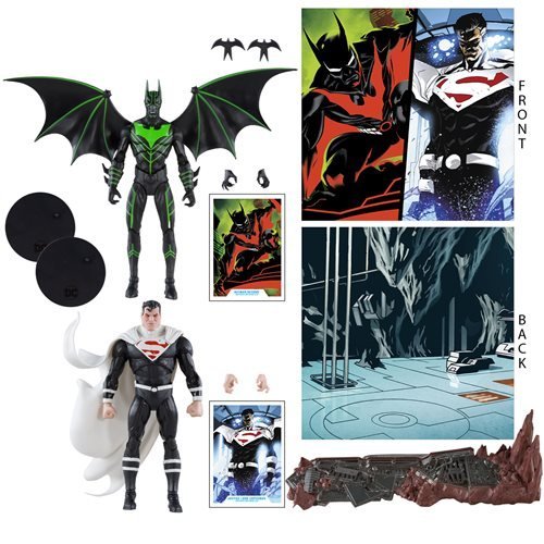 McFarlane Toys DC Multiverse Batman Beyond vs. Justice Lord Superman 7-Inch Scale Action Figure 2-Pack - for just $47.62! 