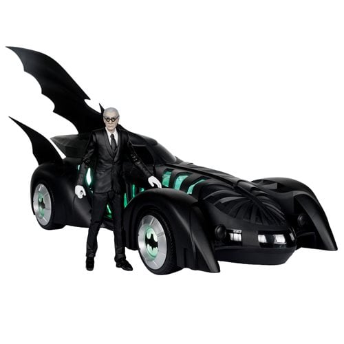 McFarlane Toys DC Multiverse Batman Forever Batmobile Vehicle and Alfred Pennyworth 7-Inch Scale Action Figure - for just $139.52! 