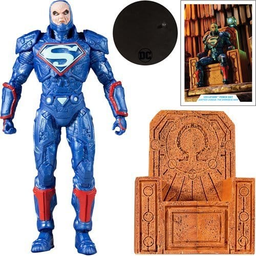 McFarlane Toys DC Multiverse Lex Luthor Blue Power Suit Justice League: The Darkseid War 7-Inch Scale Action Figure - Just $19.99! Shop now at Retro Gaming of Denver