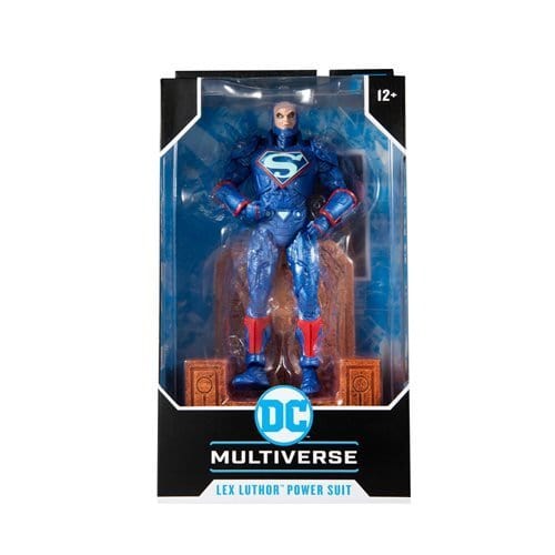 McFarlane Toys DC Multiverse Lex Luthor Blue Power Suit Justice League: The Darkseid War 7-Inch Scale Action Figure - Just $19.99! Shop now at Retro Gaming of Denver