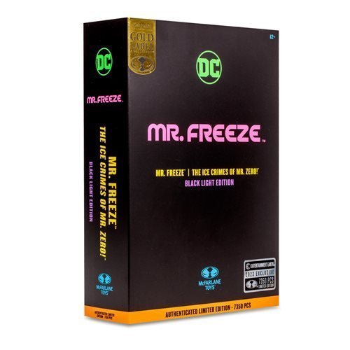 McFarlane Toys DC Multiverse Mr. Freeze Black Light Gold Label 7-Inch Scale Action Figure - Entertainment Earth Exclusive - for just $37.99! 