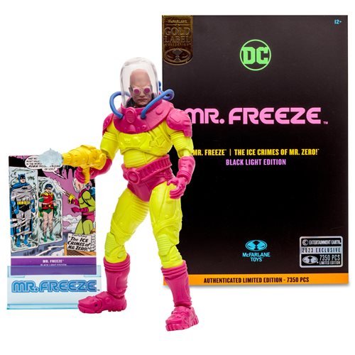 McFarlane Toys DC Multiverse Mr. Freeze Black Light Gold Label 7-Inch Scale Action Figure - Entertainment Earth Exclusive - Just $35.90! Shop now at Retro Gaming of Denver