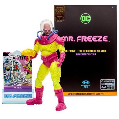 McFarlane Toys DC Multiverse Mr. Freeze Black Light Gold Label 7-Inch Scale Action Figure - Entertainment Earth Exclusive - for just $37.99! 
