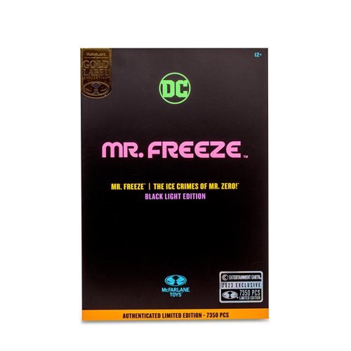 McFarlane Toys DC Multiverse Mr. Freeze Black Light Gold Label 7-Inch Scale Action Figure - Entertainment Earth Exclusive - Just $35.90! Shop now at Retro Gaming of Denver