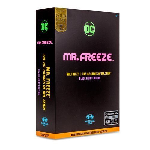 McFarlane Toys DC Multiverse Mr. Freeze Black Light Gold Label 7-Inch Scale Action Figure - Entertainment Earth Exclusive - for just $38.07! 