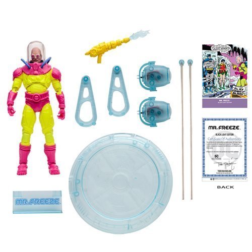 McFarlane Toys DC Multiverse Mr. Freeze Black Light Gold Label 7-Inch Scale Action Figure - Entertainment Earth Exclusive - for just $37.99! 
