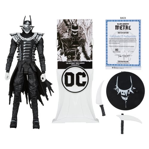 McFarlane Toys DC Multiverse The Batman Who Laughs Sketch Edition Gold Label 7-Inch Scale Action Figure - Entertainment Earth Exclusive - for just $38.60! 