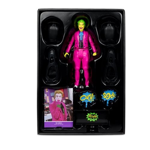 McFarlane Toys DC Retro The Joker Batman: Classic TV Series Black Light Gold Label 6-Inch Action Figure - Entertainment Earth Exclusive - for just $37.99! 