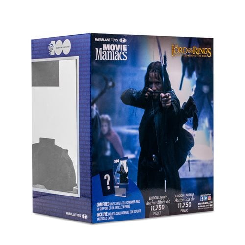 McFarlane Toys Movie Maniacs WB 100: The Lord of the Rings Aragorn Wave 5 Limited Edition 6-Inch Scale Posed Figure - Just $25.90! Shop now at Retro Gaming of Denver