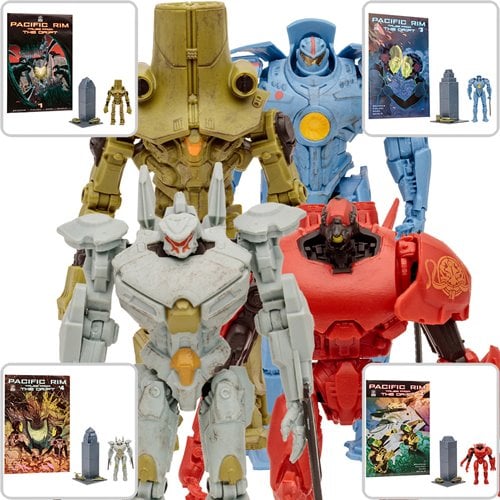 McFarlane Toys Pacific Rim Jaeger Wave 1 4-Inch Scale Action Figure with Comic Book - Select Figure(s) - for just $21.67! 