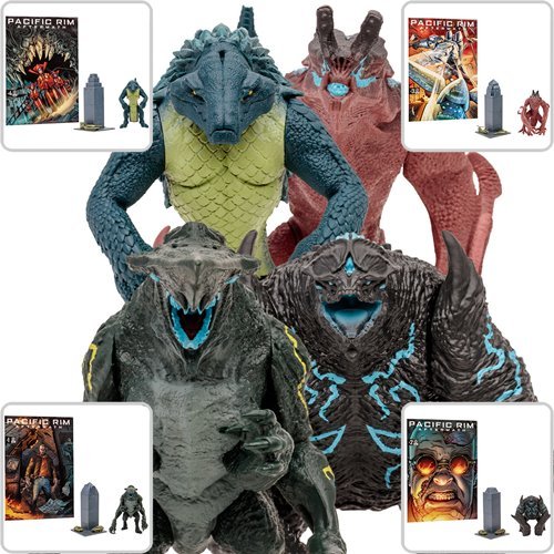 McFarlane Toys Pacific Rim Kaiju Wave 1 4-Inch Scale Action Figure with Comic Book - Select Figure(s) - Just $21.24! Shop now at Retro Gaming of Denver