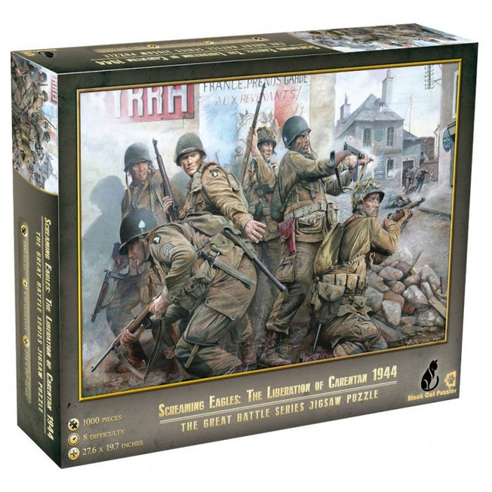Screaming Eagles: The Liberation of Carentan 1944 Puzzle - for just $19.99! 