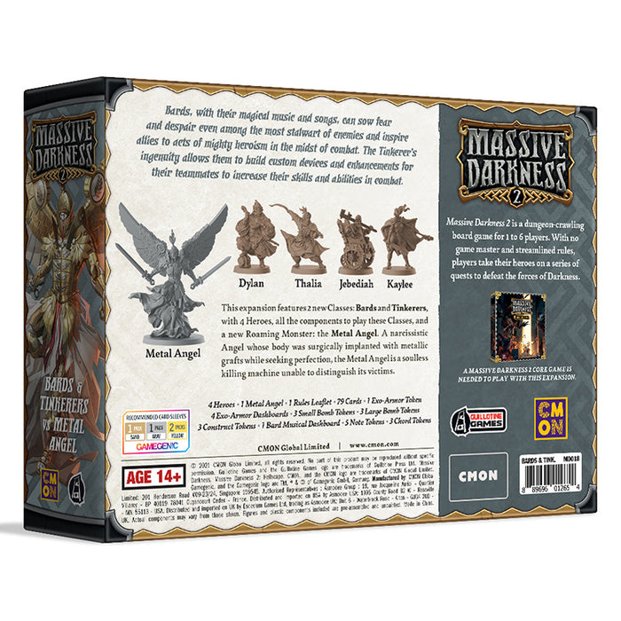 Massive Darkness 2: Bards and Tinkerers vs Metal Angel - for just $34.99! 