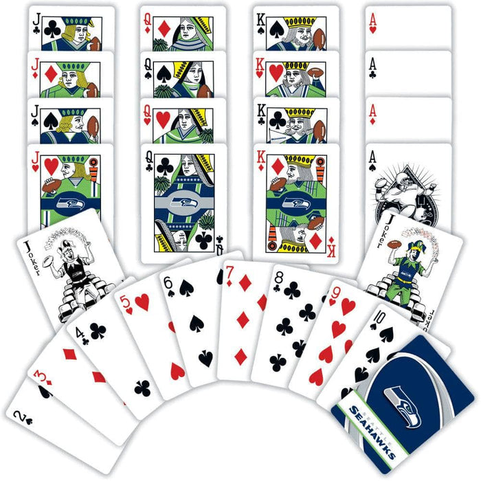 Seattle Seahawks Playing Cards - 54 Card Deck - for just $7.99! 