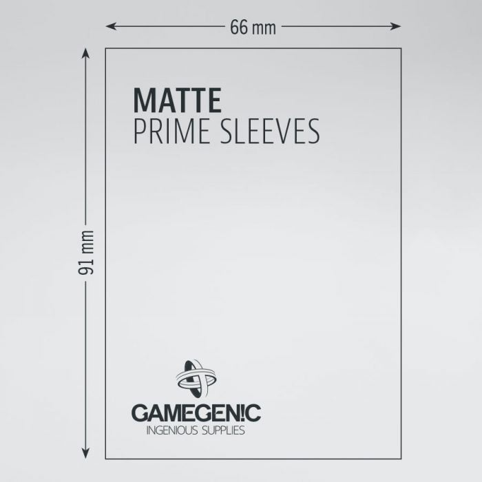 GameGenic Matte Prime Card Sleeves: Purple - Just $7.49! Shop now at Retro Gaming of Denver