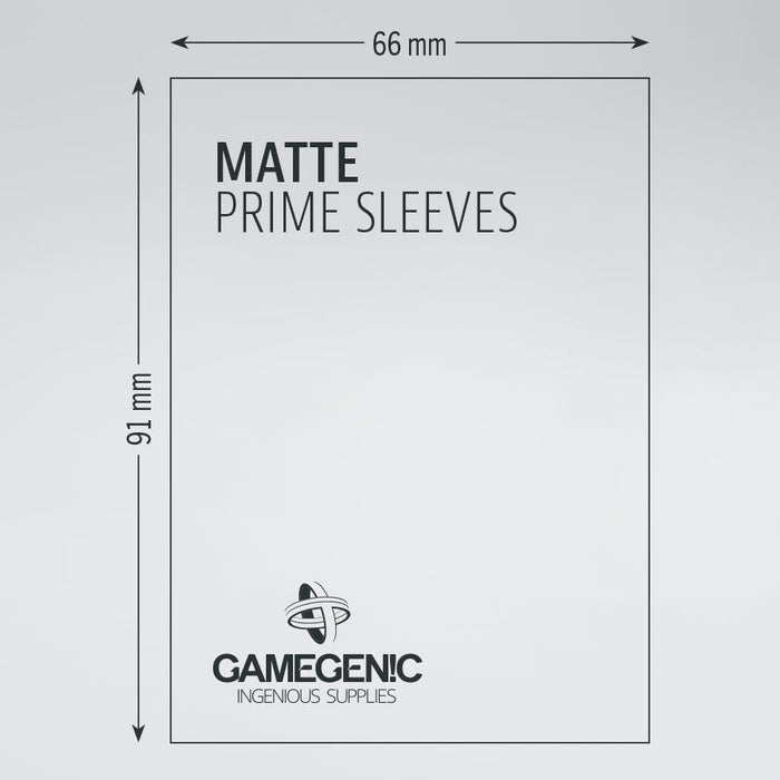 GameGenic Matte Prime Card Sleeves: Orange - Just $7.49! Shop now at Retro Gaming of Denver