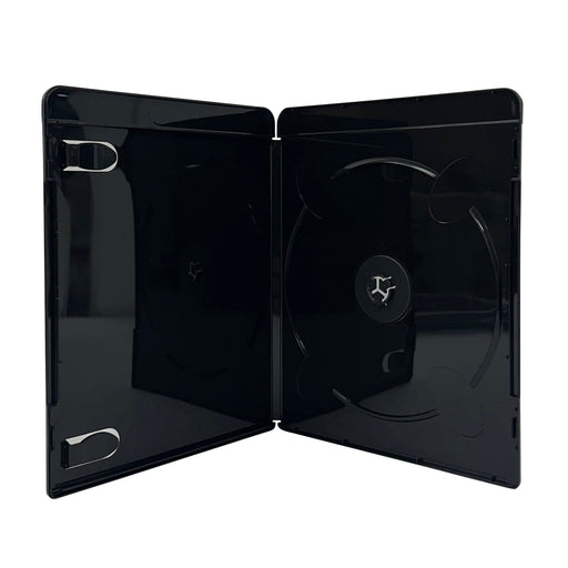 PREMIUM SLIM GLOSSY Black 4K Blu-Ray Single Cases 7MM - for just $17.95! 