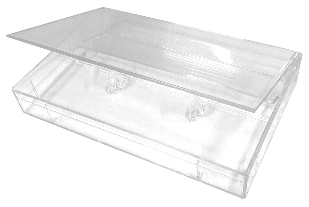 Clear Audio Cassette Tape Case Storage Box - for just $13.95! 