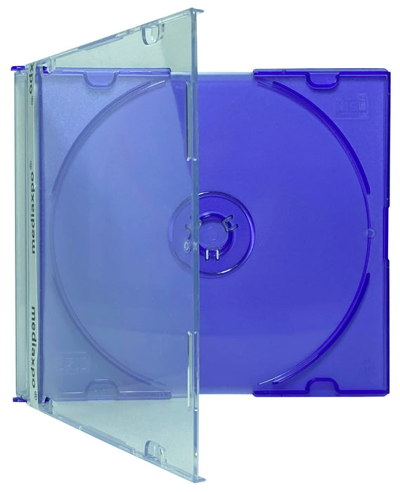 SLIM Slimline Color CD Jewel Cases 5.2mm - for just $9.95! 