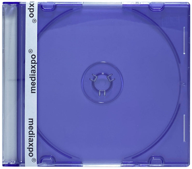 SLIM Slimline Color CD Jewel Cases 5.2mm - for just $9.95! 