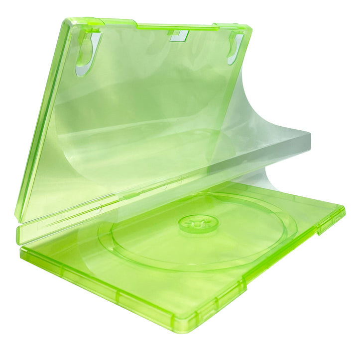 Replacement Game Cases compatible with Clear Neon Green Xbox 360 14mm - for just $18.95! 