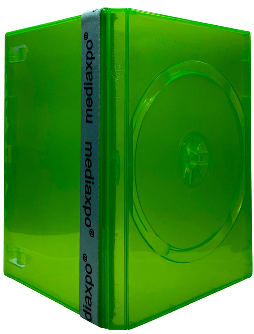 STANDARD Clear Dark Green Color Single DVD Cases - for just $18.95! 