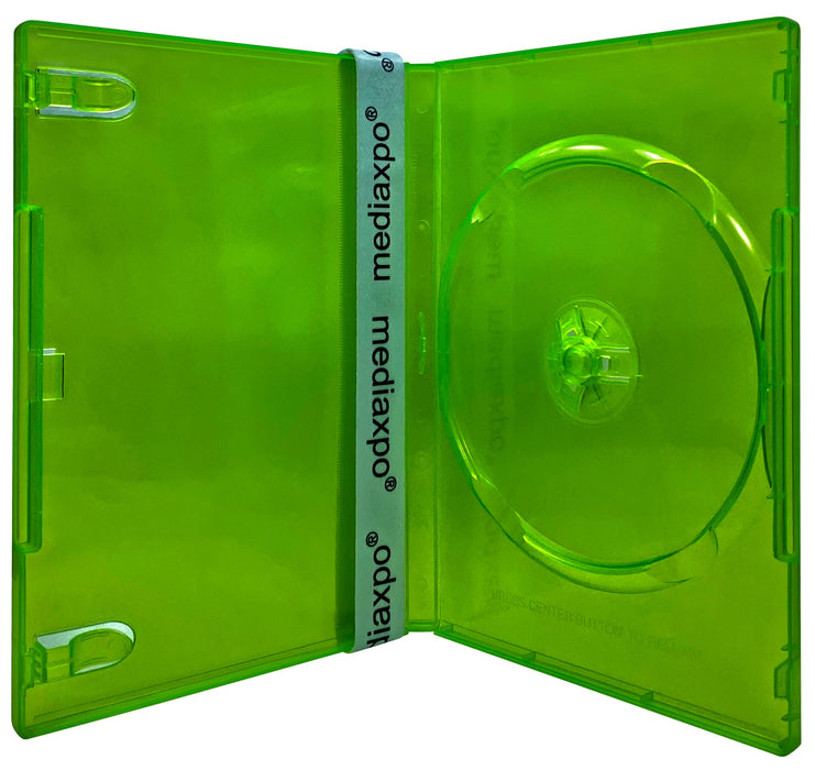 STANDARD Clear Dark Green Color Single DVD Cases - for just $18.95! 