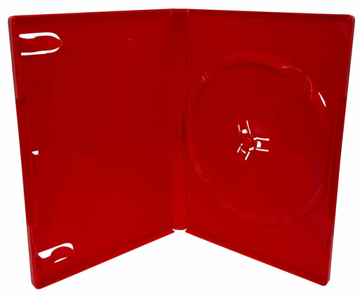 STANDARD Solid Glossy Red Color Single DVD Cases - for just $17.95! 