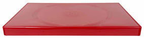 STANDARD Solid Glossy Red Color Single DVD Cases - for just $17.95! 