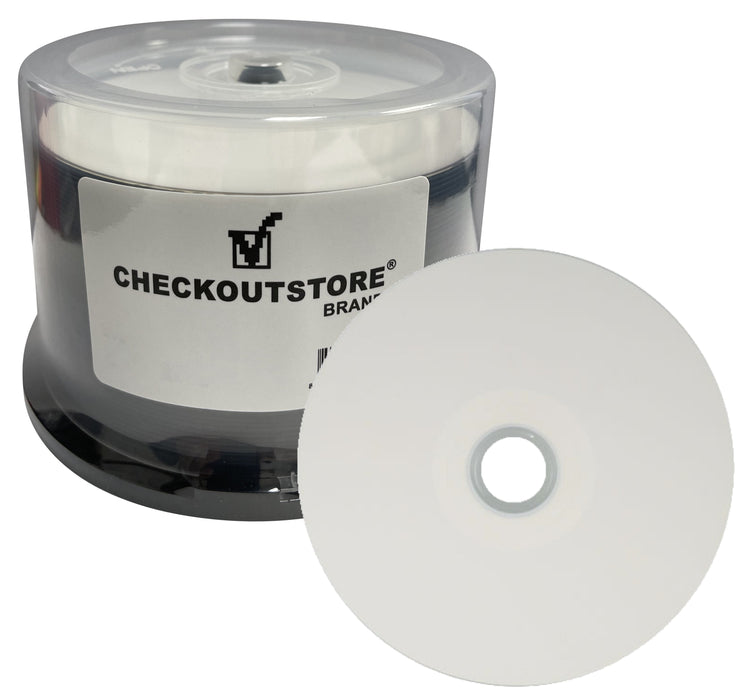 Grade A 16X DVD-R 4.7GB White Inkjet Hub Printable [Discontinued] - for just $14.95! 