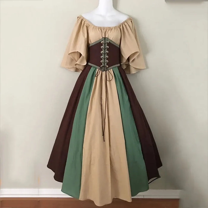 Medieval Renaissance Dress – Corset Gown, Plus Size Cosplay - for just $89.95! 