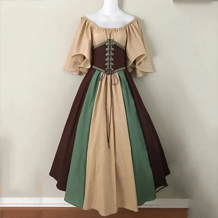 Medieval Renaissance Dress – Corset Gown, Plus Size Cosplay - for just $89.95! 