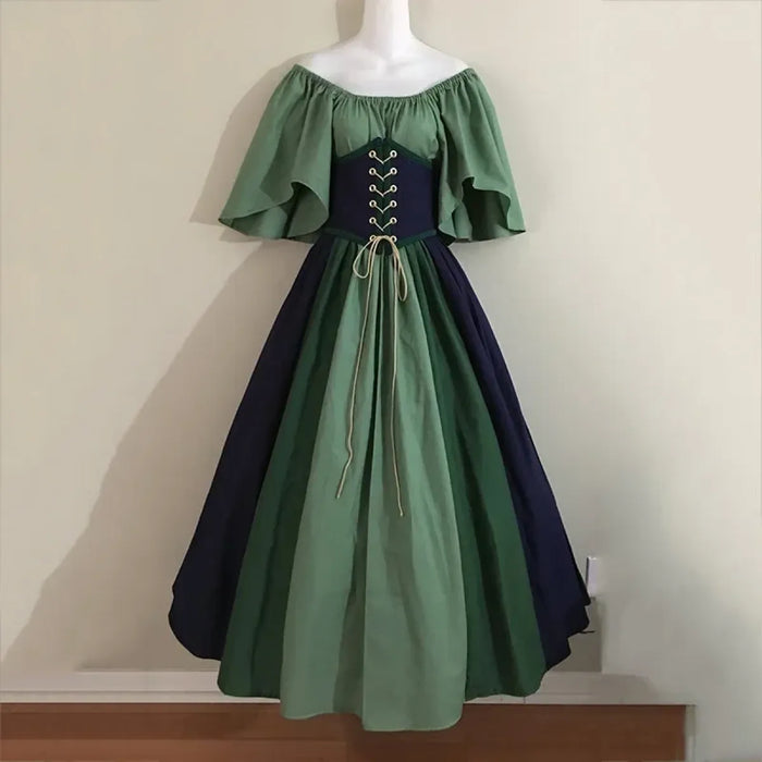 Medieval Renaissance Dress – Corset Gown, Plus Size Cosplay - for just $89.95! 