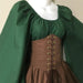 Medieval Renaissance Dress – Full Sleeve Costume with Corset - for just $48.95! 
